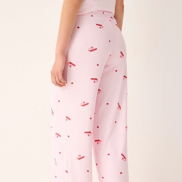NWT Miiyu Pink Cutie Pie Lounge Pants - Picture 3 of 3